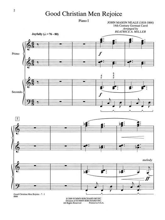 Good Christian Men Rejoice | 小雅音樂 Hsiaoya Music