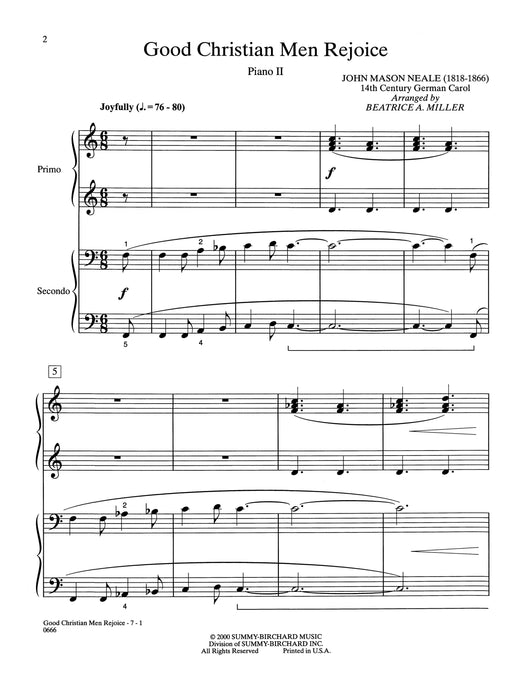 Good Christian Men Rejoice | 小雅音樂 Hsiaoya Music