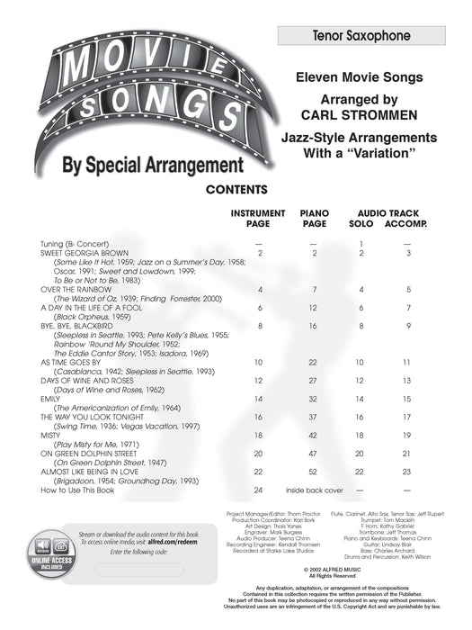 Movie Songs by Special Arrangement Jazz-Style Arrangements with a "Variation" 編曲風格 詠唱調 | 小雅音樂 Hsiaoya Music