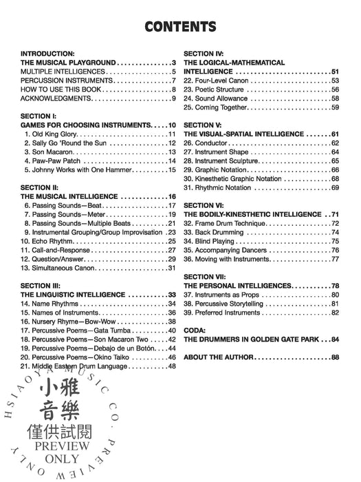 Sound Ideas Activities for the Percussion Circle 擊樂器 | 小雅音樂 Hsiaoya Music