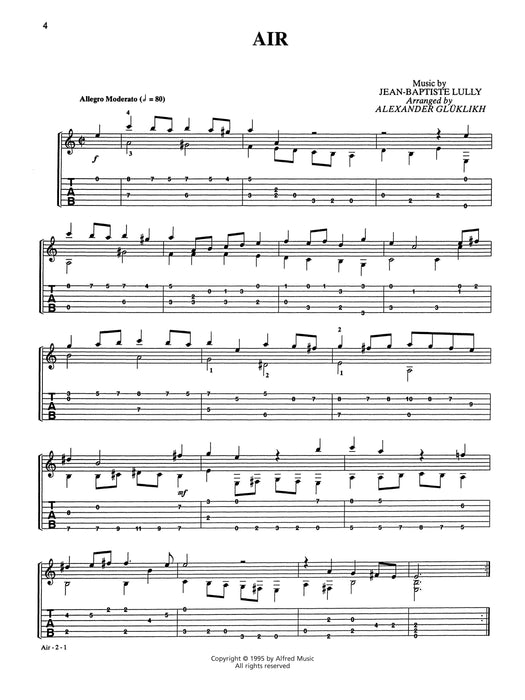 The Classical Guitar Anthology Music of France, Germany, and Russia 古典吉他 | 小雅音樂 Hsiaoya Music