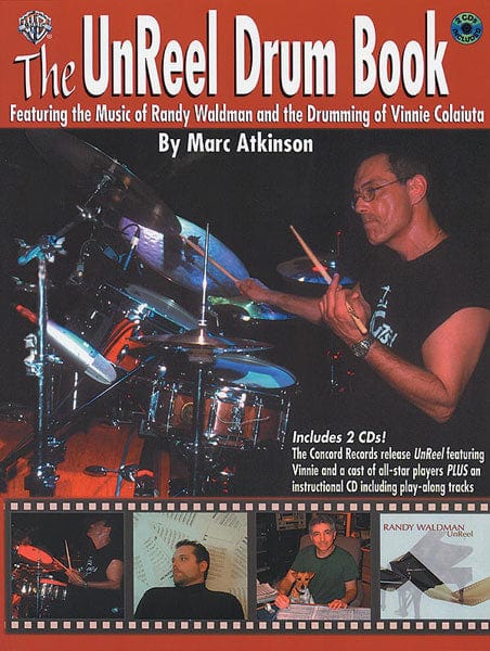 The UnReel Drum Book Featuring the Music of Randy Waldman and the Drumming of Vinnie Colaiuta 鼓 | 小雅音樂 Hsiaoya Music