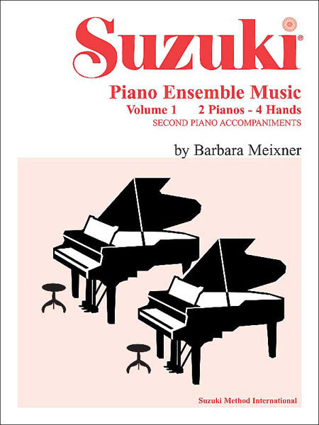 Suzuki Piano Ensemble Music, Volume 1 for Piano Duo Second Piano Accompaniments 鋼琴 二重奏 鋼琴 伴奏 | 小雅音樂 Hsiaoya Music