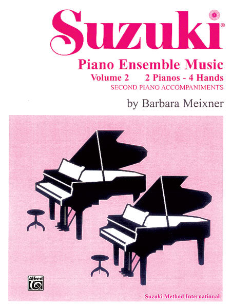 Suzuki Piano Ensemble Music, Volume 2 for Piano Duo Second Piano Accompaniments 鋼琴 二重奏 鋼琴 伴奏 | 小雅音樂 Hsiaoya Music