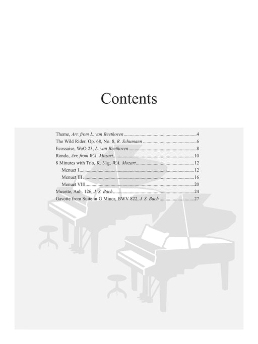 Suzuki Piano Ensemble Music, Volumes 3 & 4 for Piano Duo Second Piano Accompaniments 鋼琴 二重奏 鋼琴 伴奏 | 小雅音樂 Hsiaoya Music