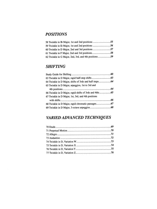77 Variations on Suzuki Melodies: Technique Builders 詠唱調 | 小雅音樂 Hsiaoya Music