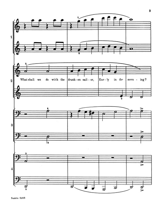 The Drunken Sailor | 小雅音樂 Hsiaoya Music