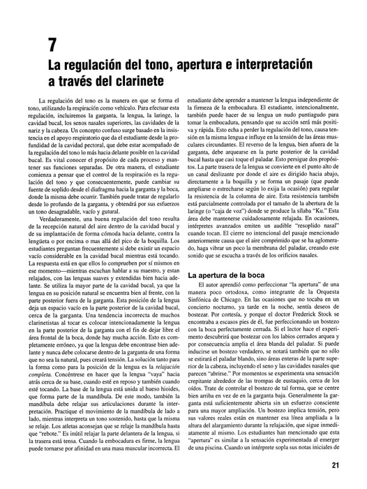 El Arte de Tocar el Clarinete The Art of Clarinet Playing - Spanish language edition 豎笛 | 小雅音樂 Hsiaoya Music