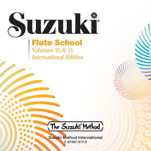 Suzuki Flute School CD, Volume 10 & 11 (Revised) 長笛 | 小雅音樂 Hsiaoya Music