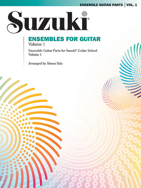 Suzuki Ensembles for Guitar, Volume 1 吉他 | 小雅音樂 Hsiaoya Music