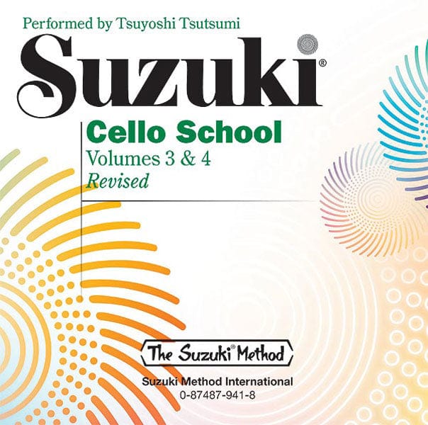 Suzuki Cello School, Volumes 3 & 4 International Edition 大提琴 | 小雅音樂 Hsiaoya Music