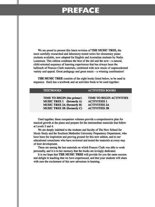 The Music Tree: English Edition Activities Book, Part 2A | 小雅音樂 Hsiaoya Music