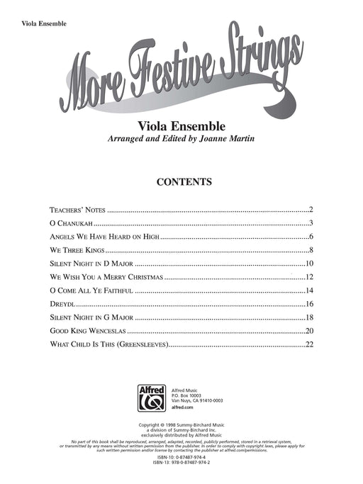 More Festive Strings for Ensemble 弦樂 | 小雅音樂 Hsiaoya Music