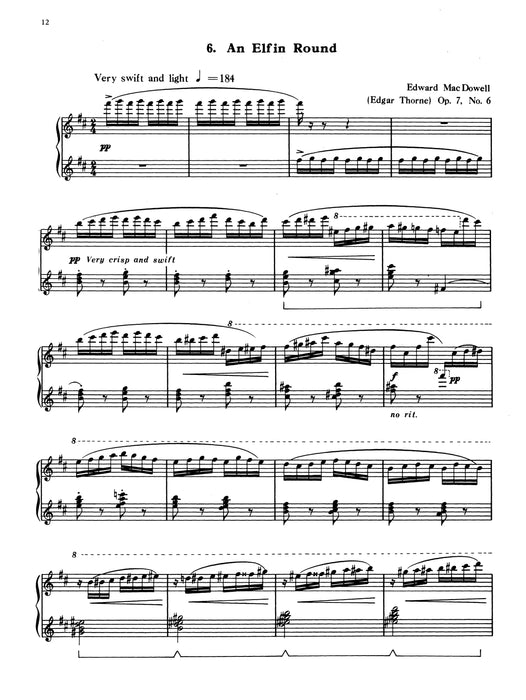 MacDowell: Six Fancies, Opus 7 for the Piano 麥克道爾 作品 鋼琴 | 小雅音樂 Hsiaoya Music