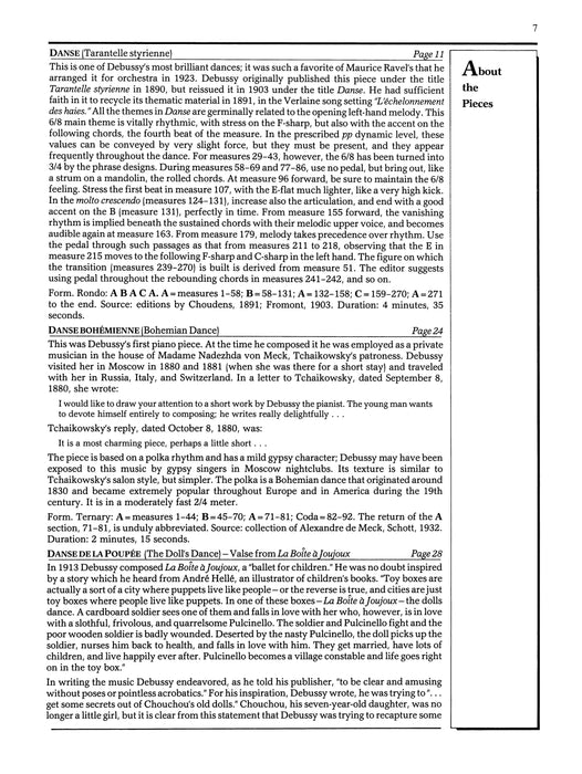 Dances of Debussy Pieces to Play Before His Larger Works 德布西 舞曲 小品 | 小雅音樂 Hsiaoya Music