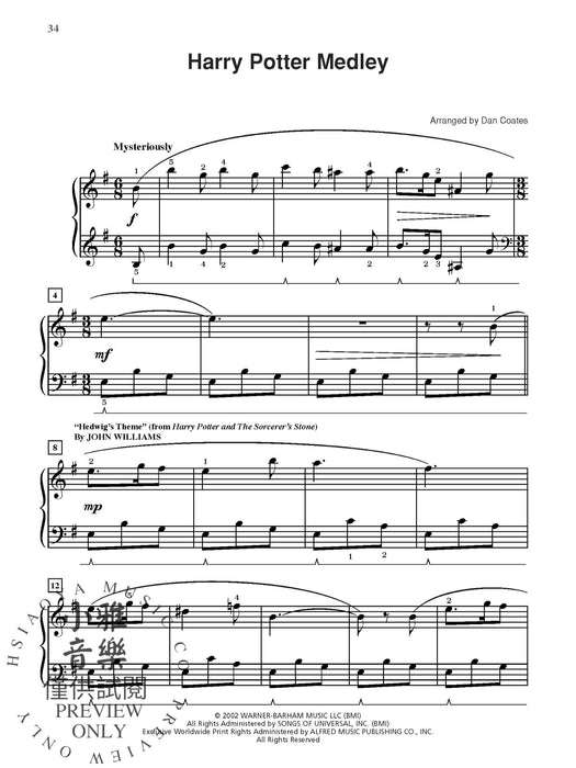 Dan Coates Popular Piano Library: Medleys from Broadway & Medleys from the Movies (Value Pack) 鋼琴 組合曲 百老匯組合曲 | 小雅音樂 Hsiaoya Music