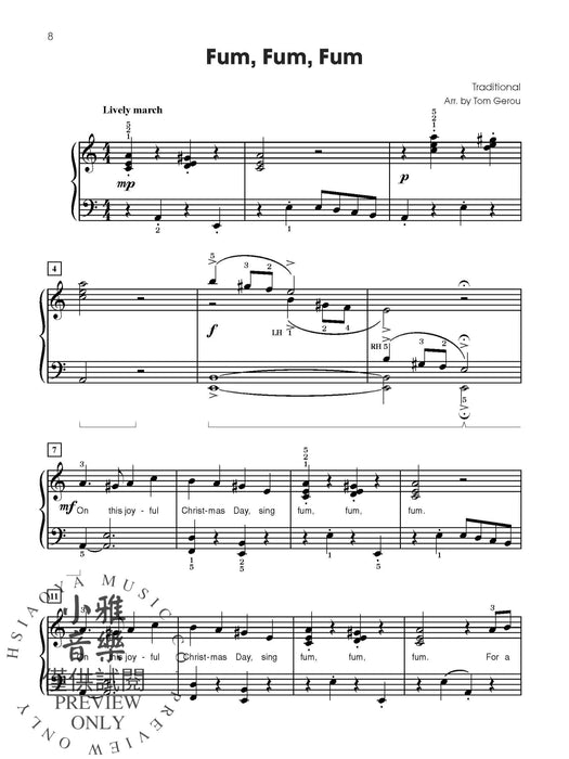 Christmas Solos for Students, 1-3 (Value Pack) 獨奏 | 小雅音樂 Hsiaoya Music