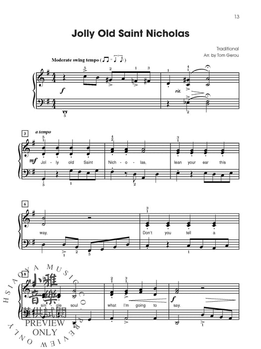 Christmas Solos for Students, 1-3 (Value Pack) 獨奏 | 小雅音樂 Hsiaoya Music