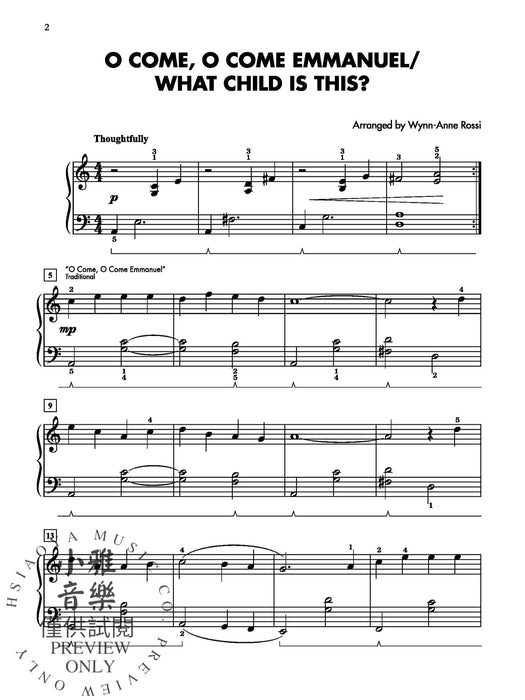 Christmas Medleys for Students, 1-3 (Value Pack) 組合曲 | 小雅音樂 Hsiaoya Music