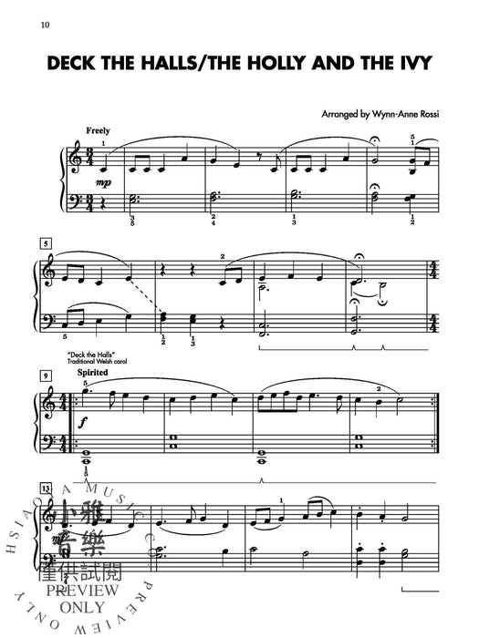 Christmas Medleys for Students, 1-3 (Value Pack) 組合曲 | 小雅音樂 Hsiaoya Music