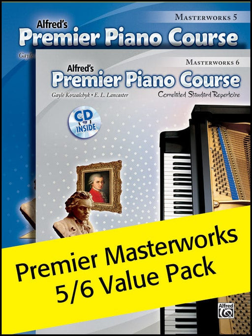 Premier Piano Course, Masterworks 5 & 6 (Value Pack) Correlated Standard Repertoire 鋼琴 | 小雅音樂 Hsiaoya Music