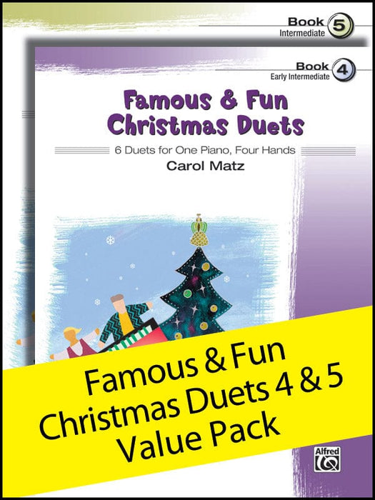 Famous & Fun Christmas Duets 4-5 (Value Pack) 二重奏 | 小雅音樂 Hsiaoya Music