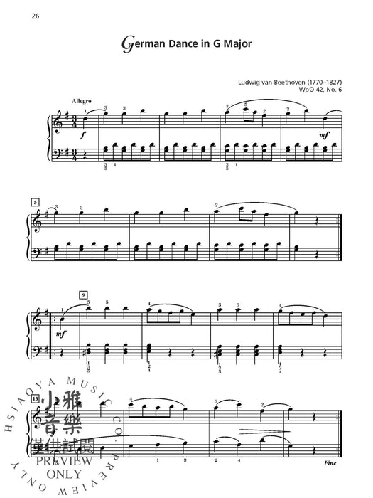 Classics for Students: Bach, Mozart & Beethoven 1-3 (Value Pack) | 小雅音樂 Hsiaoya Music