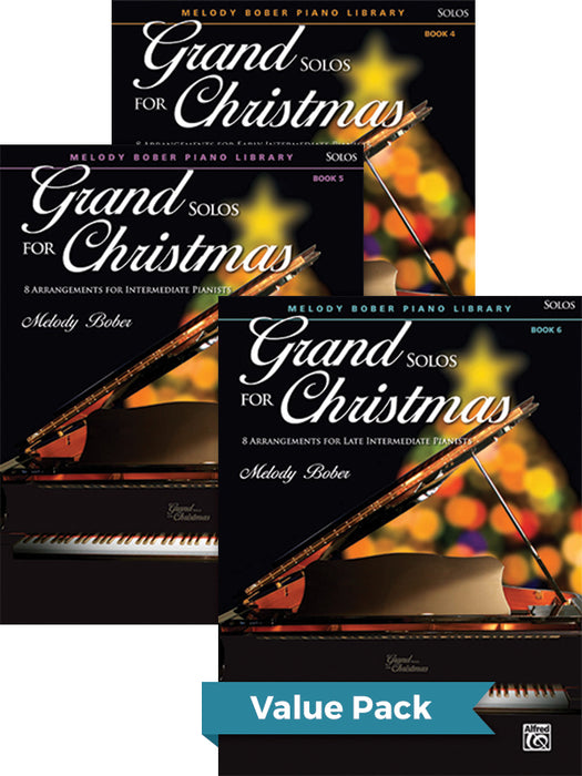Grand Solos for Christmas 4-6 (Value Pack) 獨奏 | 小雅音樂 Hsiaoya Music
