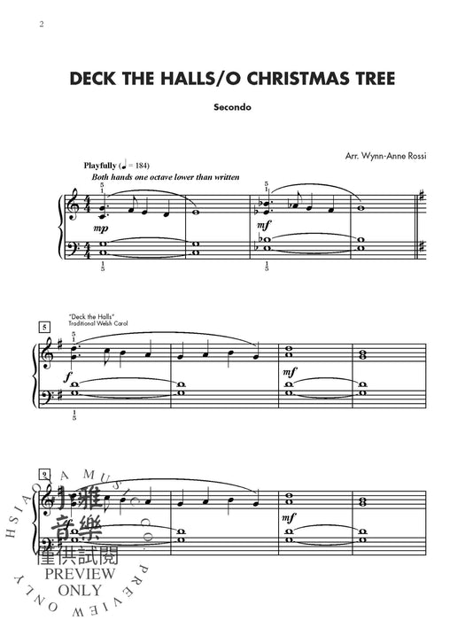 Christmas Medleys for Two, 1-3 (Value Pack) 組合曲 | 小雅音樂 Hsiaoya Music