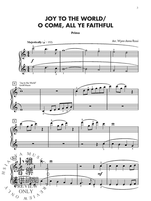 Christmas Medleys for Two, 1-3 (Value Pack) 組合曲 | 小雅音樂 Hsiaoya Music