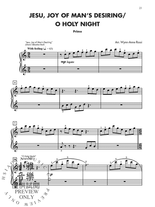 Christmas Medleys for Two, 1-3 (Value Pack) 組合曲 | 小雅音樂 Hsiaoya Music