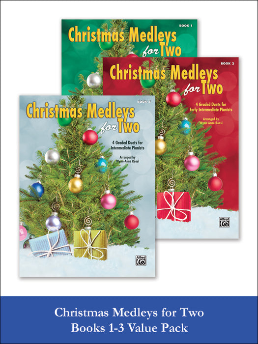 Christmas Medleys for Two, 1-3 (Value Pack) 組合曲 | 小雅音樂 Hsiaoya Music