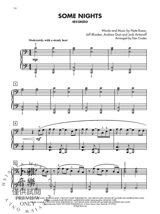 Current Hits for Two 1-3 (Value Pack) | 小雅音樂 Hsiaoya Music