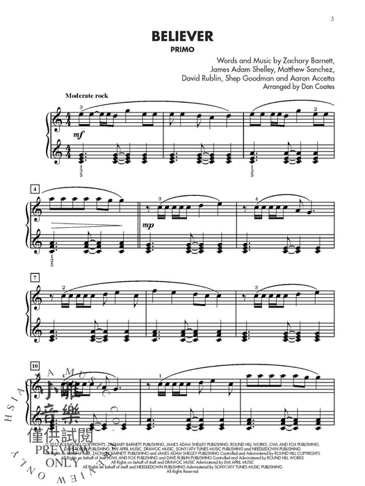 Current Hits for Two 1-3 (Value Pack) | 小雅音樂 Hsiaoya Music