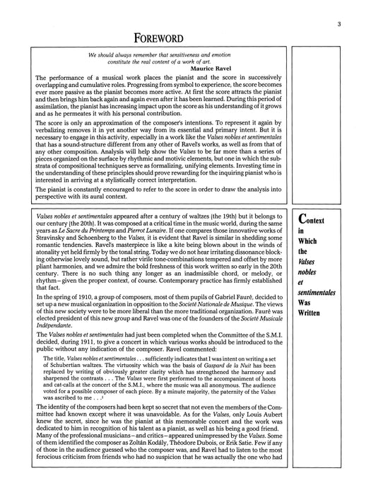 Ravel: Valses nobles et sentimentales 拉威爾摩利斯 高貴傷感的圓舞曲 | 小雅音樂 Hsiaoya Music