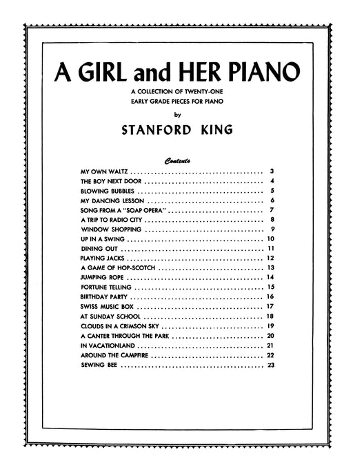 A Girl and Her Piano Early Grade Pieces for Piano 鋼琴 小品 鋼琴 | 小雅音樂 Hsiaoya Music