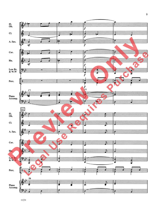 Woodlake March 進行曲 總譜 | 小雅音樂 Hsiaoya Music