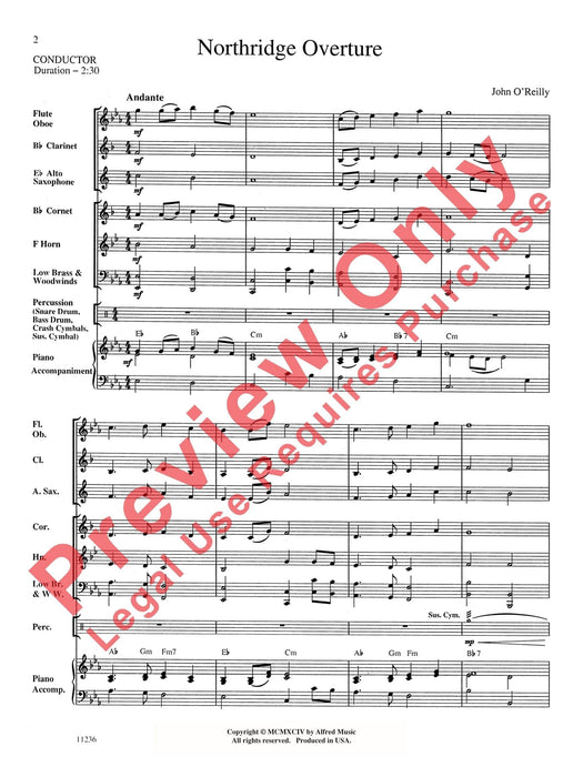 Northridge Overture 序曲 | 小雅音樂 Hsiaoya Music