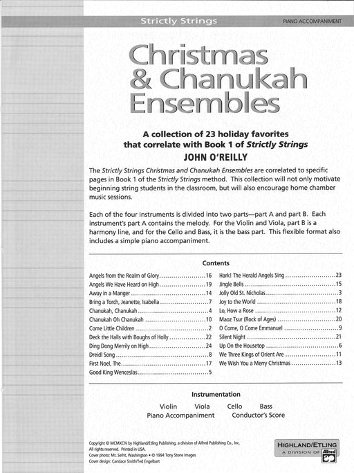 Christmas & Chanukah Ensembles | 小雅音樂 Hsiaoya Music