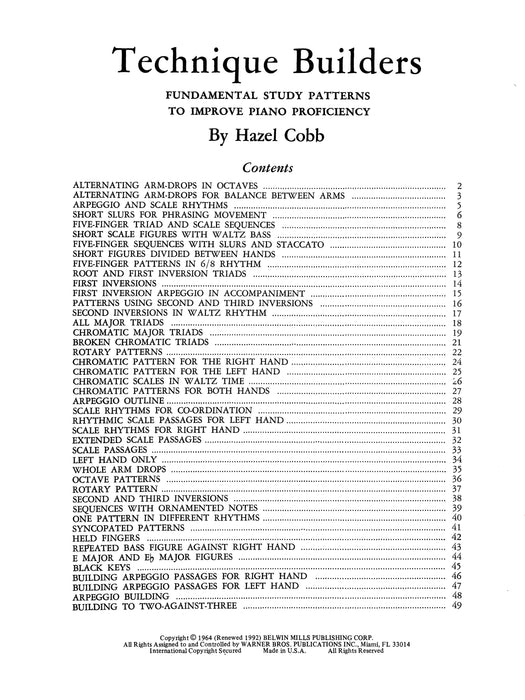 Technique Builders Fundamental Study Patterns to Improve Piano Proficiency 鋼琴 | 小雅音樂 Hsiaoya Music