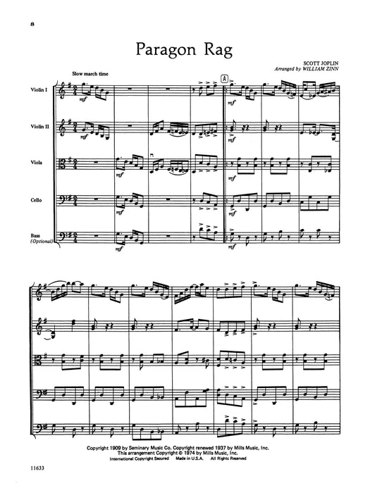 Ragtime Favorites for Strings 繁音拍子 弦樂 | 小雅音樂 Hsiaoya Music