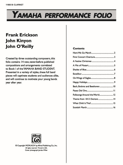 Yamaha Performance Folio | 小雅音樂 Hsiaoya Music