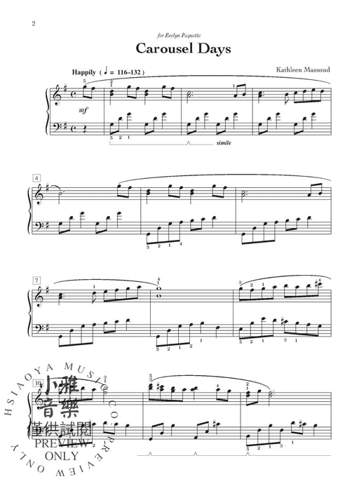 Treasures of the Heart 7 Captivating Solos for the Intermediate Pianist 獨奏 | 小雅音樂 Hsiaoya Music