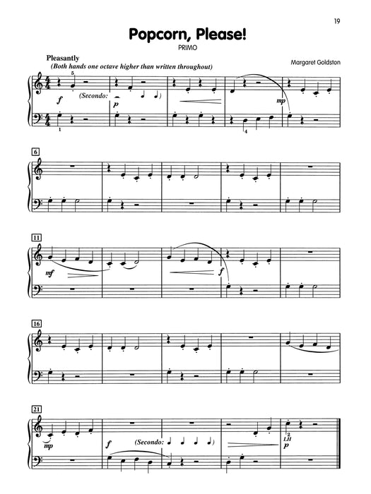 Music for Sharing, Book 1 10 Early Elementary Piano Duets with Student Appeal 鋼琴 二重奏 | 小雅音樂 Hsiaoya Music