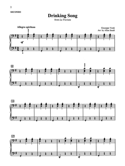 Classic Themes Duets, Book 2 Ten Duet Arrangements of Favorite Classical Themes for Intermediate Pianists 二重奏 古典 | 小雅音樂 Hsiaoya Music