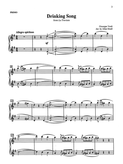 Classic Themes Duets, Book 2 Ten Duet Arrangements of Favorite Classical Themes for Intermediate Pianists 二重奏 古典 | 小雅音樂 Hsiaoya Music