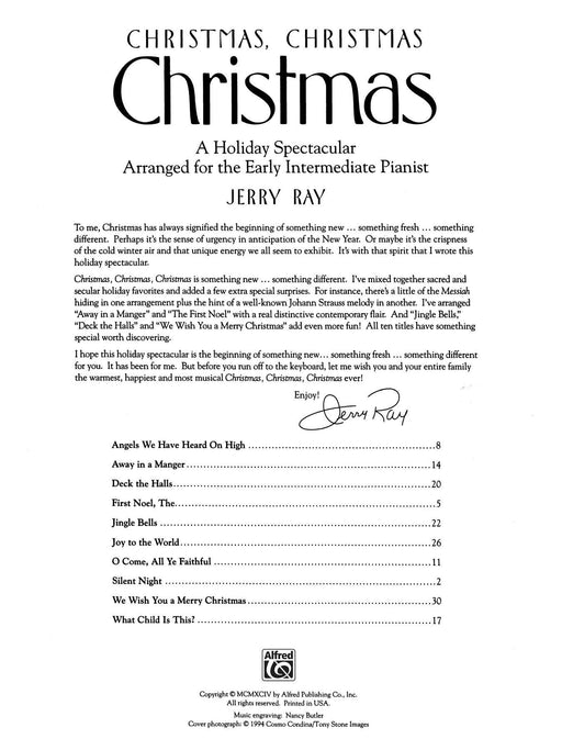 Christmas, Christmas, Christmas A Holiday Spectacular Arranged for the Early Intermediate Pianist | 小雅音樂 Hsiaoya Music