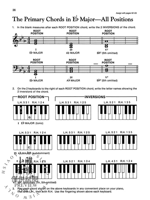 Alfred's Basic Adult Piano Course: Theory Book 3 鋼琴 | 小雅音樂 Hsiaoya Music