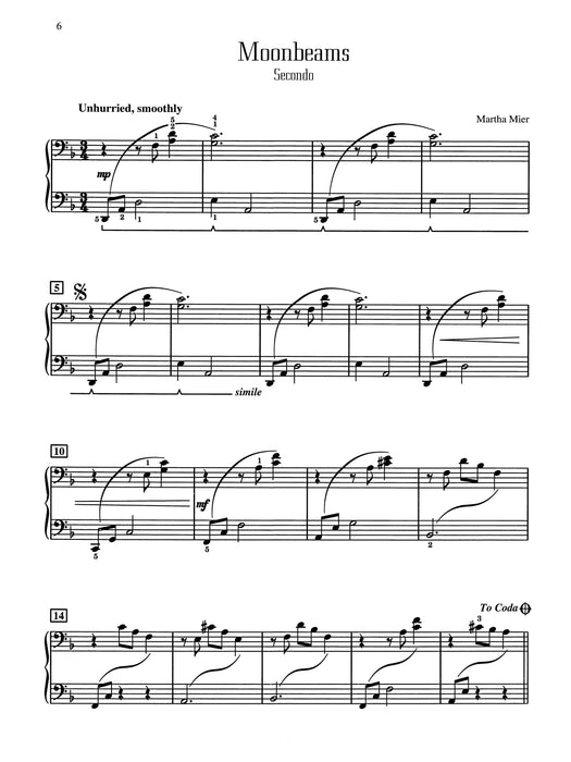 Treasures for Two, Book 2 6 Captivating Duets for Intermediate to Late Intermediate Pianists 二重奏 | 小雅音樂 Hsiaoya Music