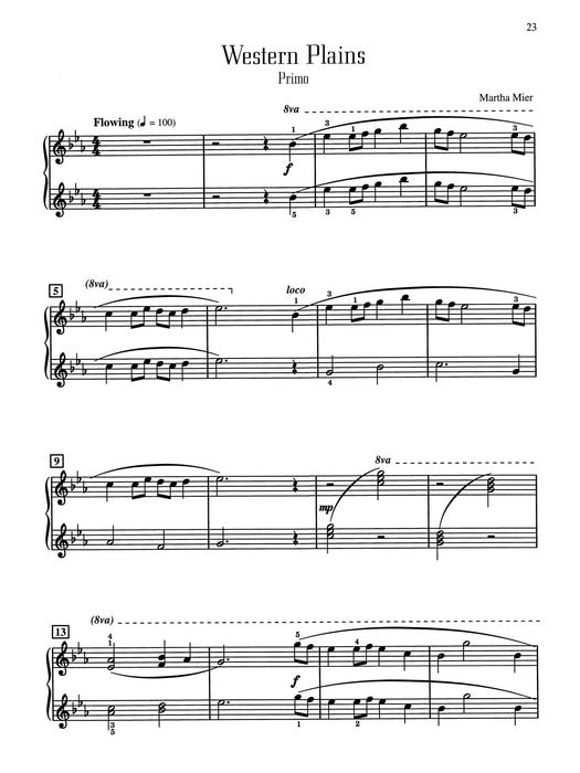 Treasures for Two, Book 2 6 Captivating Duets for Intermediate to Late Intermediate Pianists 二重奏 | 小雅音樂 Hsiaoya Music